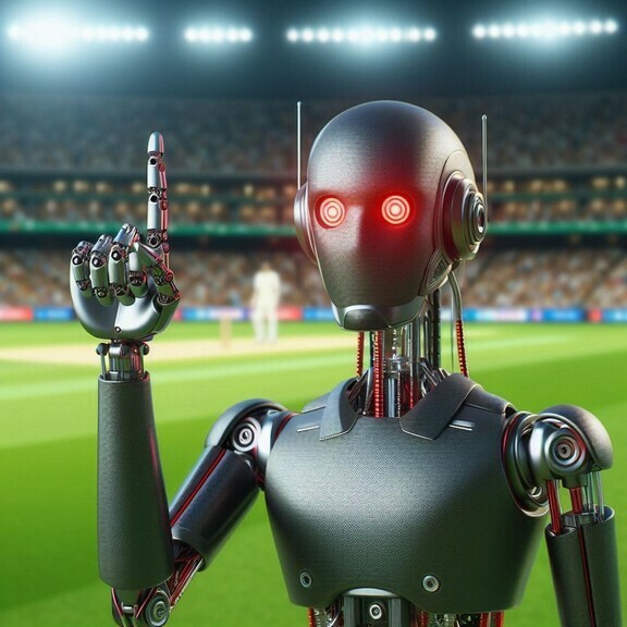 Umpire robot