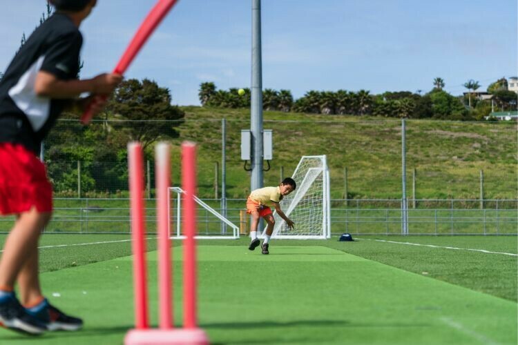 Cricket practice