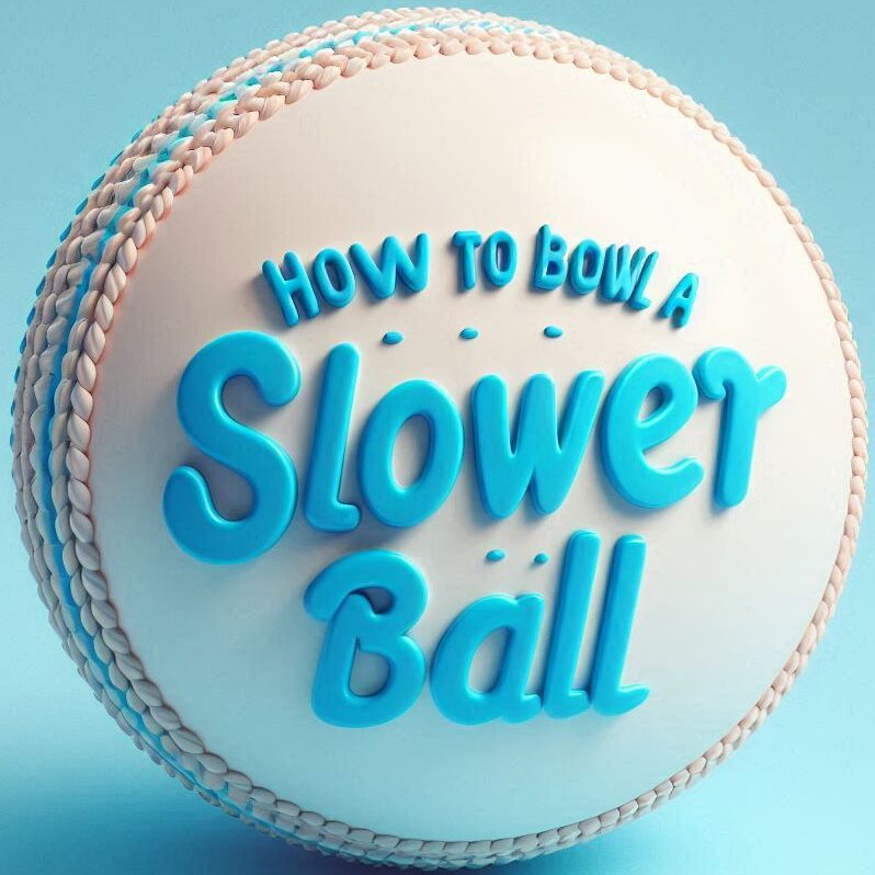 How to bowl a slower ball