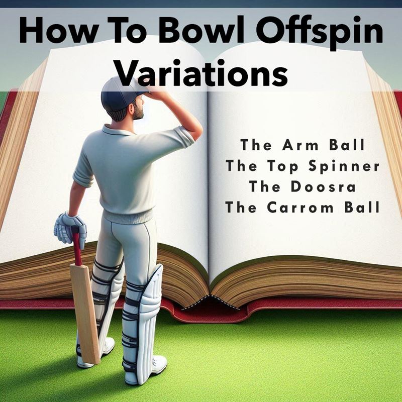 How to bowl offspin variations