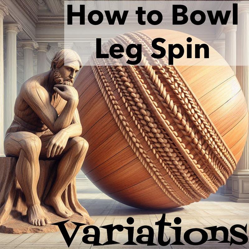 How to bowl leg spin variations like the googly, top spinner and flipper