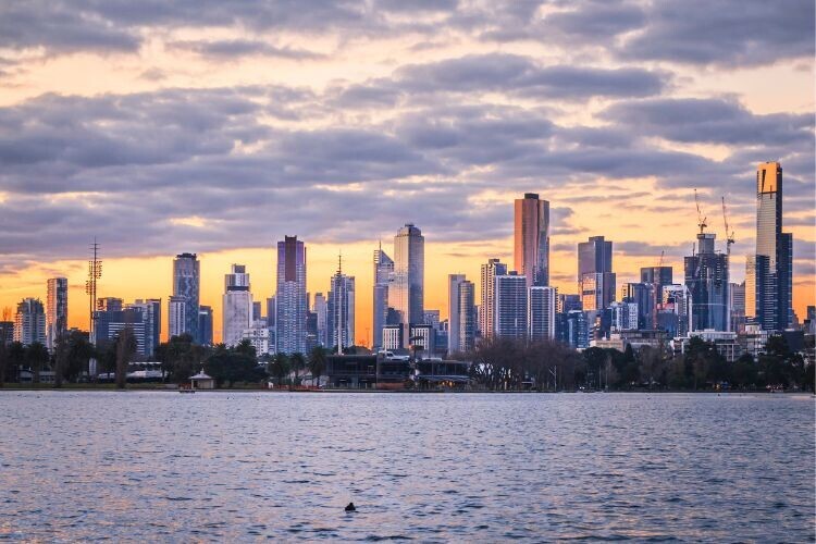 Melbourne from the Yarra